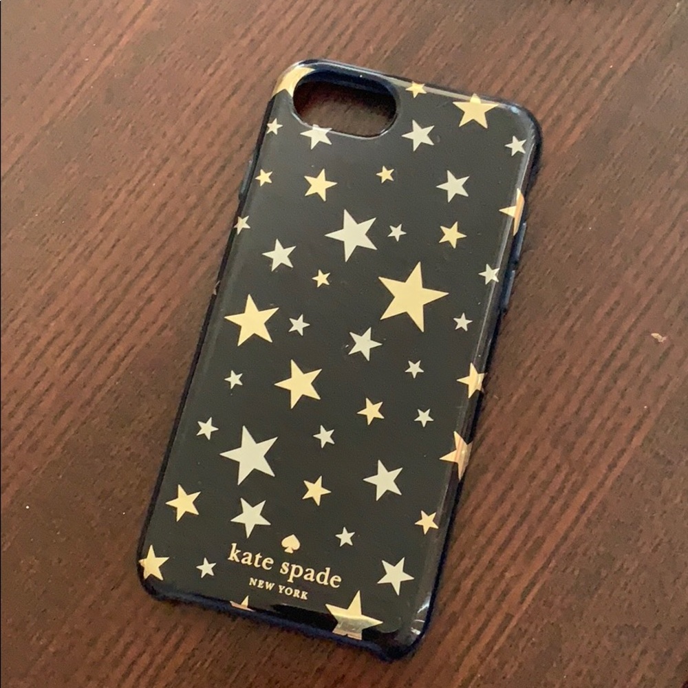 Kate Spade silver and gold star IPhone 7